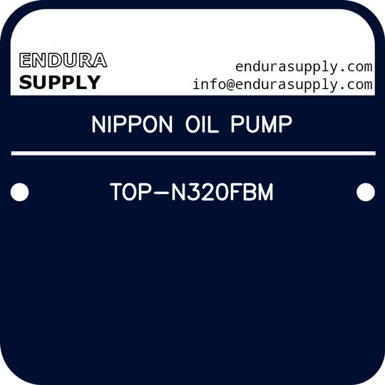nippon-oil-pump-top-n320fbm
