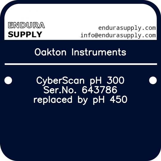 oakton-instruments-cyberscan-ph-300-serno-643786-replaced-by-ph-450