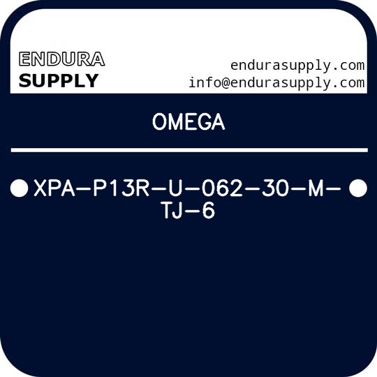 omega-xpa-p13r-u-062-30-m-tj-6