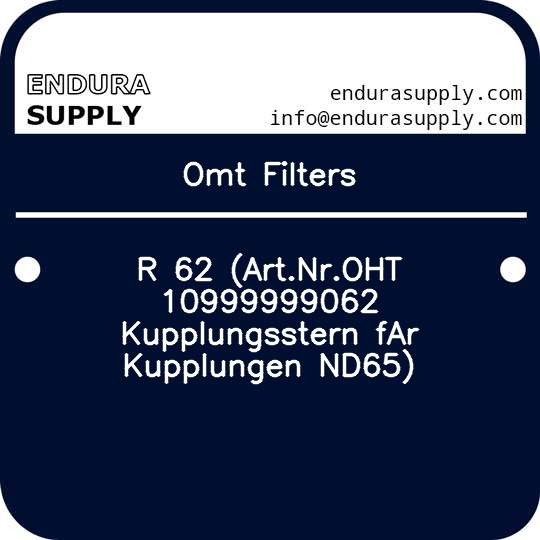 omt-filters-r-62-artnroht-10999999062-kupplungsstern-far-kupplungen-nd65