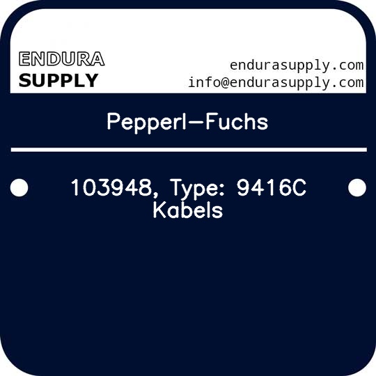 pepperl-fuchs-103948-type-9416c-kabels