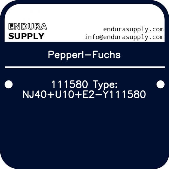 pepperl-fuchs-111580-type-nj40u10e2-y111580