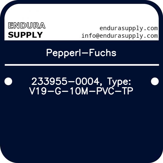 pepperl-fuchs-233955-0004-type-v19-g-10m-pvc-tp