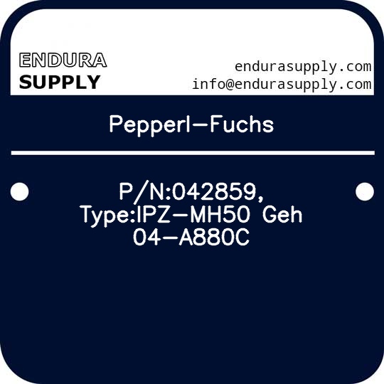 pepperl-fuchs-pn042859-typeipz-mh50-geh-04-a880c