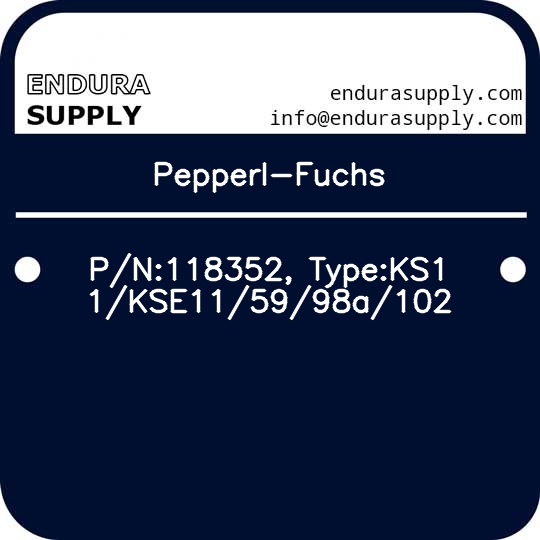pepperl-fuchs-pn118352-typeks11kse115998a102