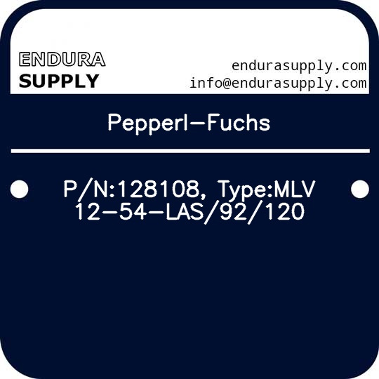 pepperl-fuchs-pn128108-typemlv12-54-las92120
