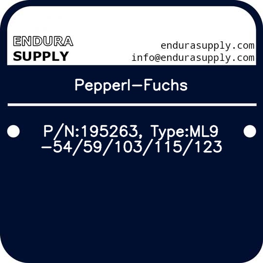 pepperl-fuchs-pn195263-typeml9-5459103115123