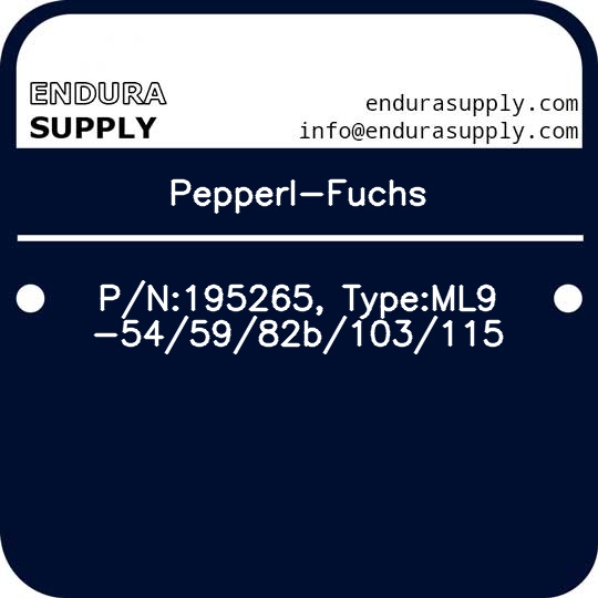 pepperl-fuchs-pn195265-typeml9-545982b103115