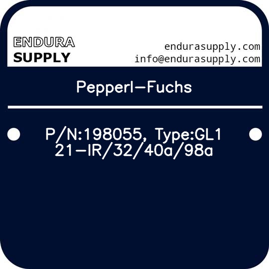 pepperl-fuchs-pn198055-typegl121-ir3240a98a