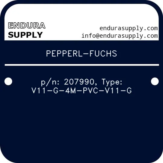 pepperl-fuchs-pn-207990-type-v11-g-4m-pvc-v11-g