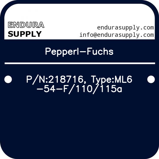 pepperl-fuchs-pn218716-typeml6-54-f110115a