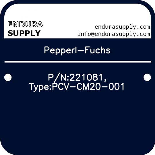 pepperl-fuchs-pn221081-typepcv-cm20-001