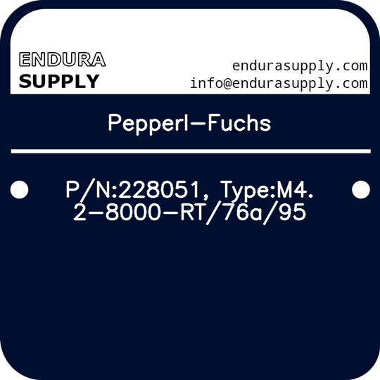 pepperl-fuchs-pn228051-typem42-8000-rt76a95