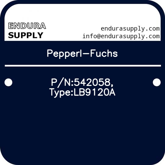 pepperl-fuchs-pn542058-typelb9120a
