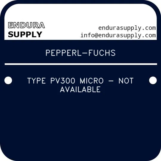 pepperl-fuchs-type-pv300-micro-not-available