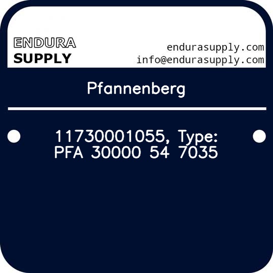 pfannenberg-11730001055-type-pfa-30000-54-7035