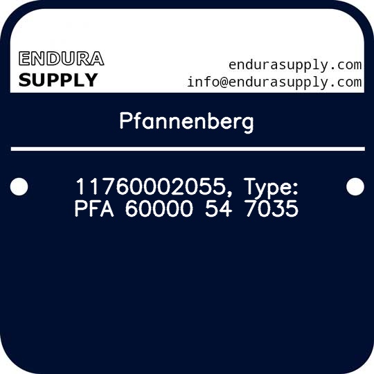 pfannenberg-11760002055-type-pfa-60000-54-7035