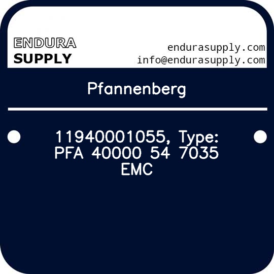 pfannenberg-11940001055-type-pfa-40000-54-7035-emc
