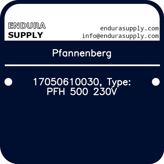 pfannenberg-17050610030-type-pfh-500-230v