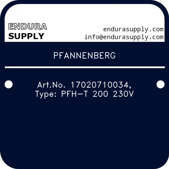 pfannenberg-artno-17020710034-type-pfh-t-200-230v
