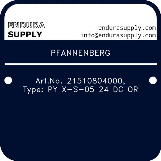 pfannenberg-artno-21510804000-type-py-x-s-05-24-dc-or