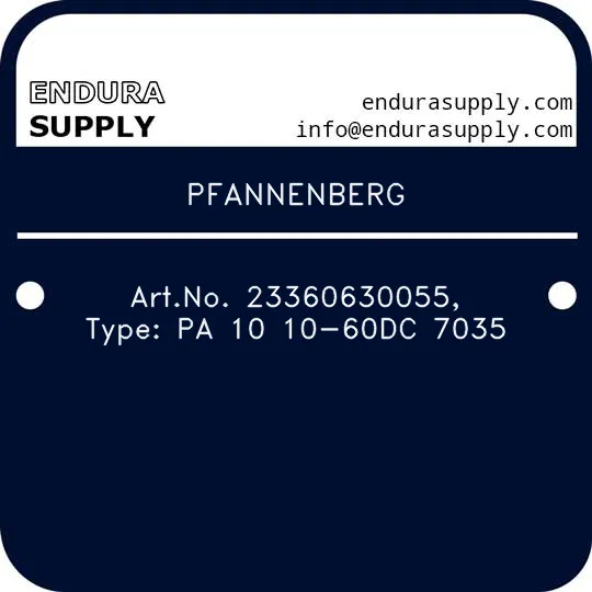 pfannenberg-artno-23360630055-type-pa-10-10-60dc-7035