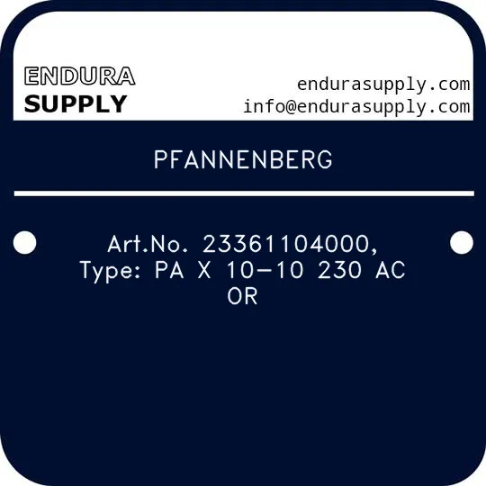 pfannenberg-artno-23361104000-type-pa-x-10-10-230-ac-or