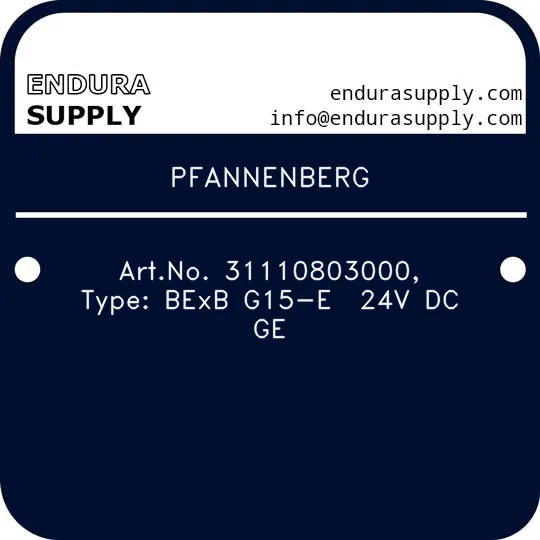 pfannenberg-artno-31110803000-type-bexb-g15-e-24v-dc-ge