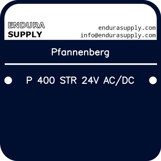 pfannenberg-p-400-str-24v-acdc