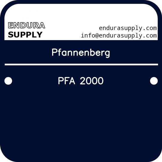 pfannenberg-pfa-2000