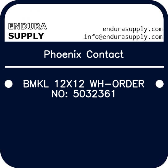 phoenix-contact-bmkl-12x12-wh-order-no-5032361