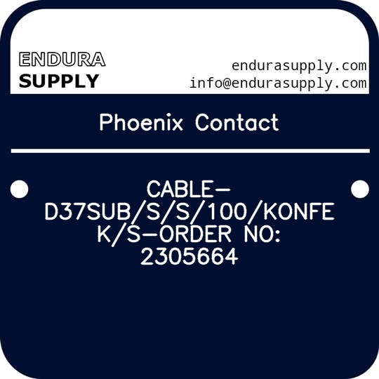 phoenix-contact-cable-d37subss100konfeks-order-no-2305664