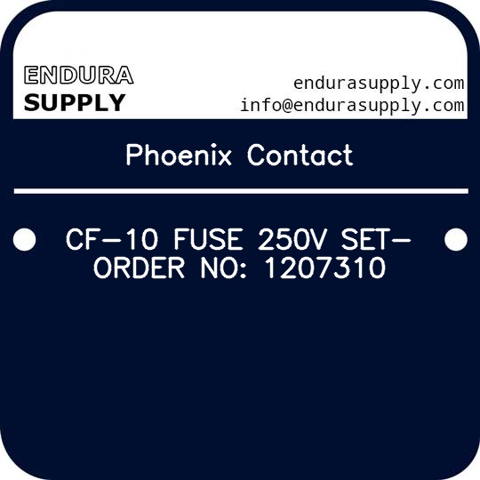 phoenix-contact-cf-10-fuse-250v-set-order-no-1207310