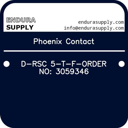 phoenix-contact-d-rsc-5-t-f-order-no-3059346