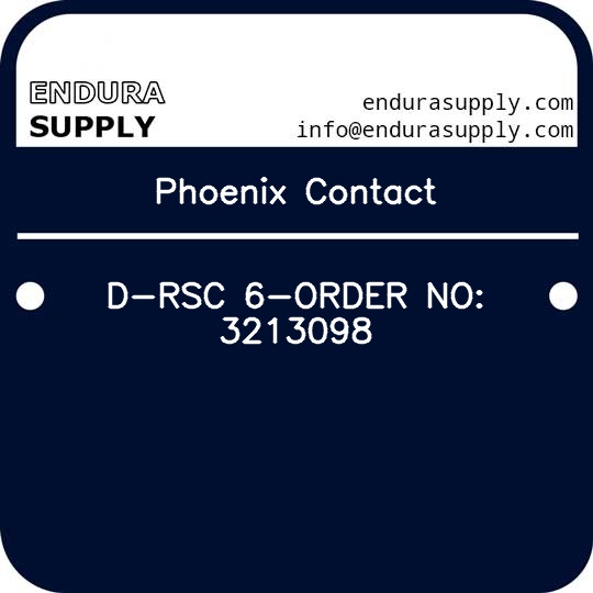 phoenix-contact-d-rsc-6-order-no-3213098