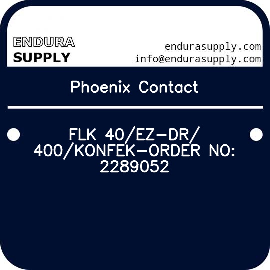phoenix-contact-flk-40ez-dr-400konfek-order-no-2289052