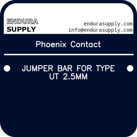 phoenix-contact-jumper-bar-for-type-ut-25mm