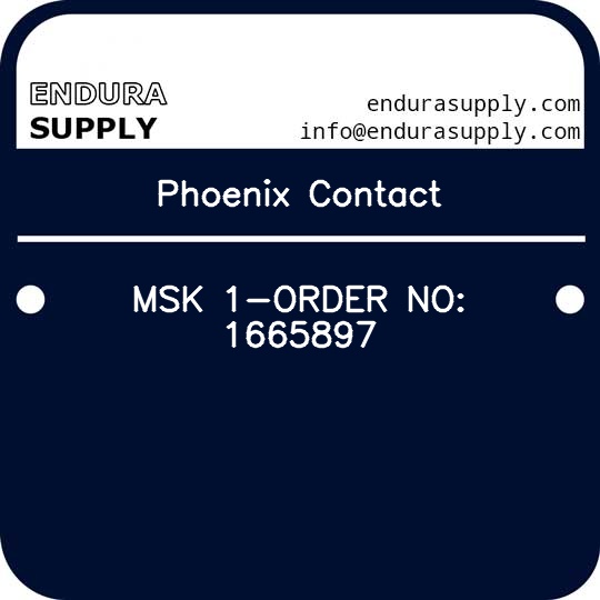 phoenix-contact-msk-1-order-no-1665897
