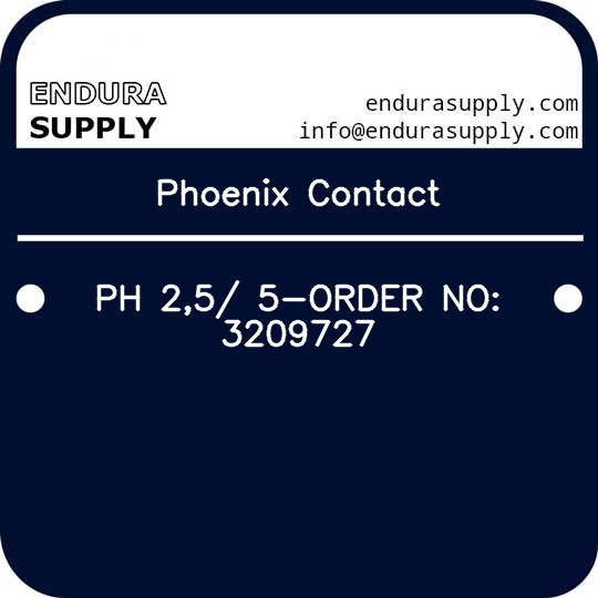 phoenix-contact-ph-25-5-order-no-3209727