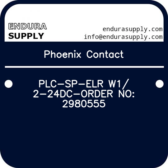 phoenix-contact-plc-sp-elr-w1-2-24dc-order-no-2980555