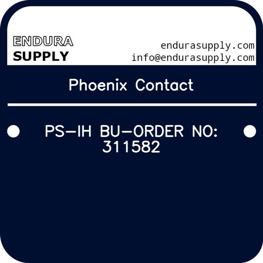 phoenix-contact-ps-ih-bu-order-no-311582