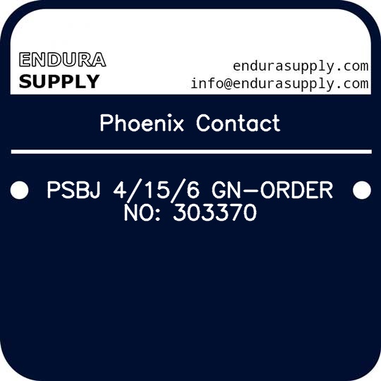 phoenix-contact-psbj-4156-gn-order-no-303370