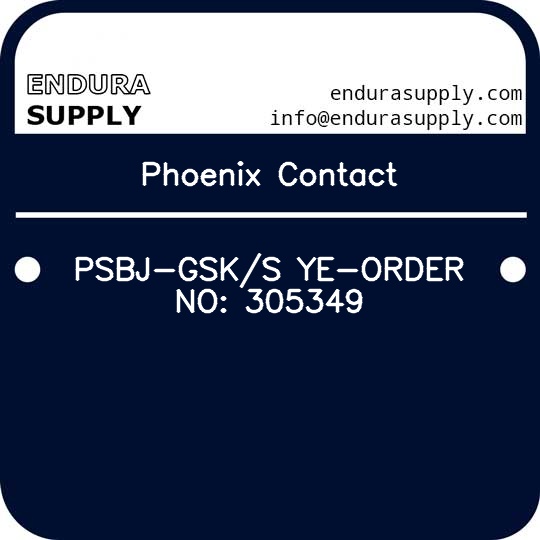 phoenix-contact-psbj-gsks-ye-order-no-305349