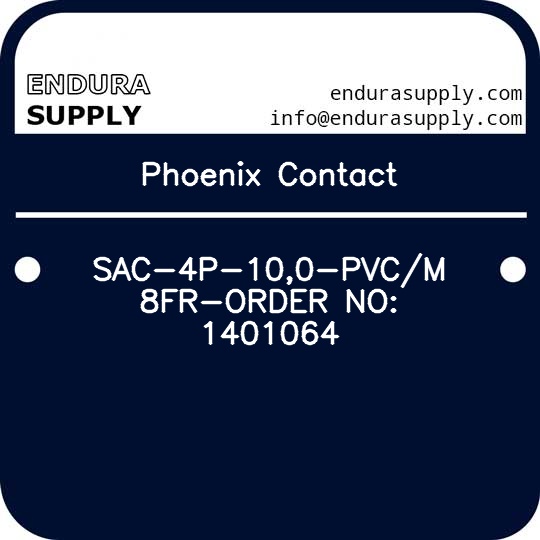 phoenix-contact-sac-4p-100-pvcm-8fr-order-no-1401064