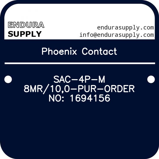 phoenix-contact-sac-4p-m-8mr100-pur-order-no-1694156