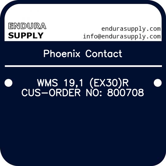 phoenix-contact-wms-191-ex30r-cus-order-no-800708