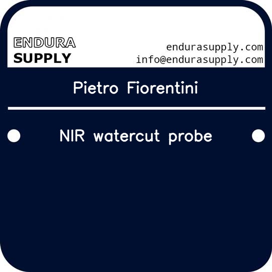 pietro-fiorentini-nir-watercut-probe