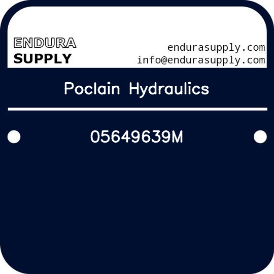 poclain-hydraulics-05649639m