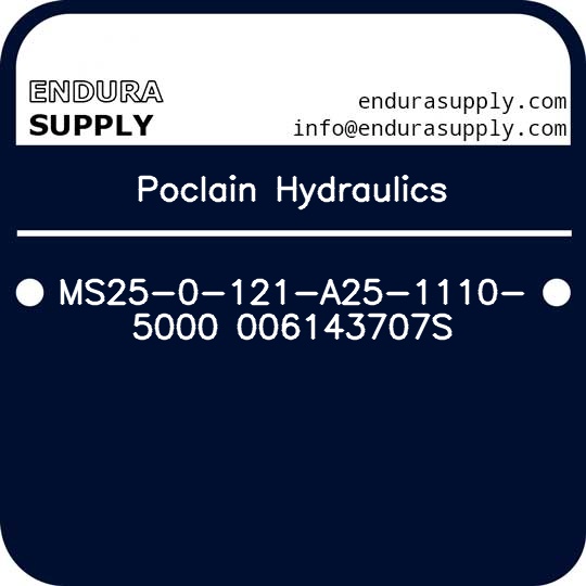 poclain-hydraulics-ms25-0-121-a25-1110-5000-006143707s
