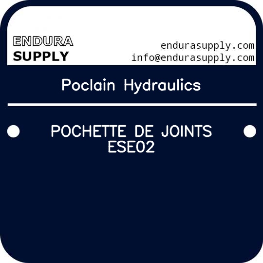 poclain-hydraulics-pochette-de-joints-ese02